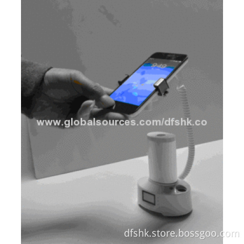 Offering cell phone security display holder with alarm & Charger Function